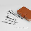 Huohou Nail Clippers Set acier inoxydable manucure les ongles des pieds